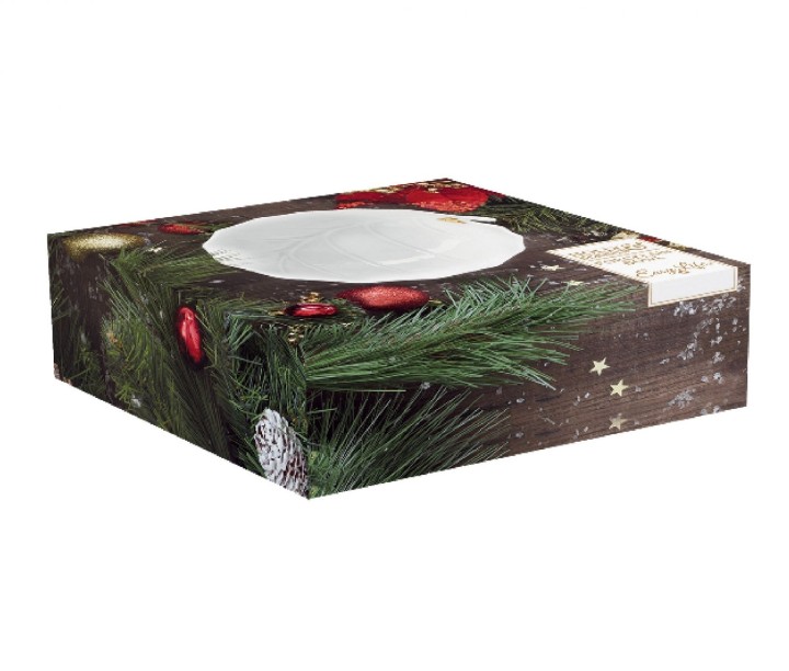 EASY LIFE portselanist kauss "Holly Berries" kastis, Ø 14 cm  | 3