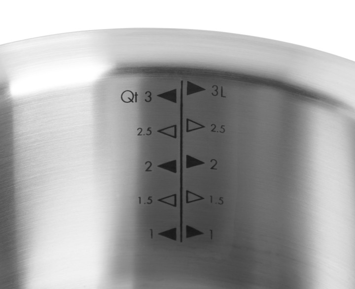 Terasest kastrulite komplekt koos kaantega WOLL "Concept Pro" 101CO+824CO | 8