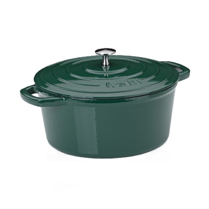 KELA emailitud malmpott koos kaanega "Calido" Ø 26 cm, 4,6 l | 1