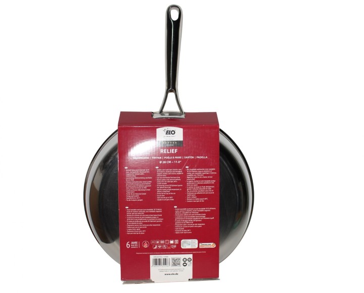 ELO roostevabast terasest pann "Relief" Ø 28 cm | 8