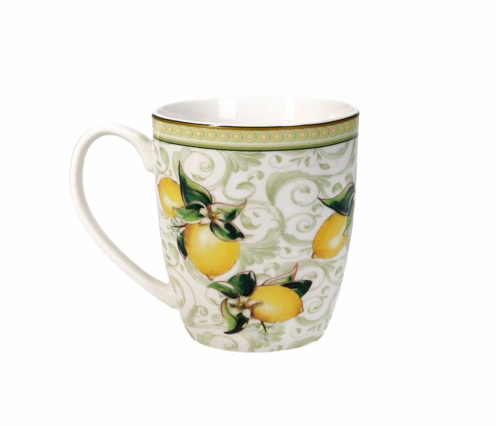 BRANDANI portselanist kruuside komplekt  "Limoni" 2 vnt. 250 ml | 2