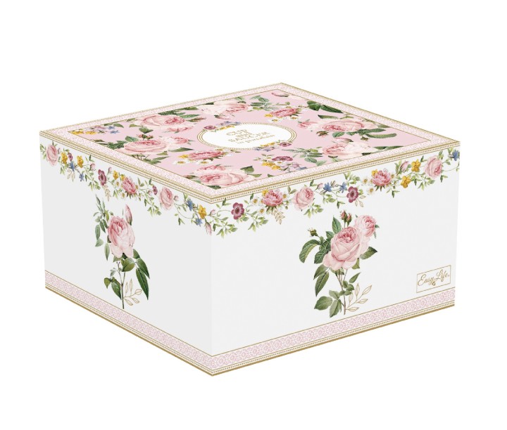 EASY LIFE portselanist kruus koos alusega "Chant des Roses", 200 ml  | 3