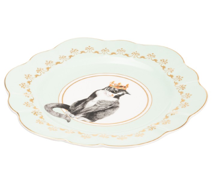YVONNE ELLEN portselanist taldrik "Cat" Ø 23 cm | 1