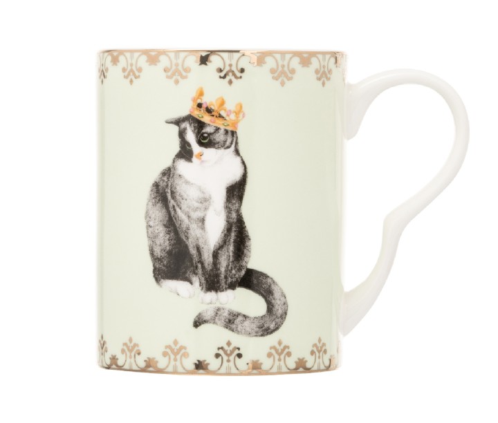 YVONNE ELLEN portselanist kruus "Cat" 350 ml | 1