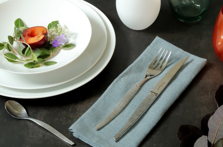 AMEFA söögiriistade komplekt "Jet Textil", 24-osa  | 2