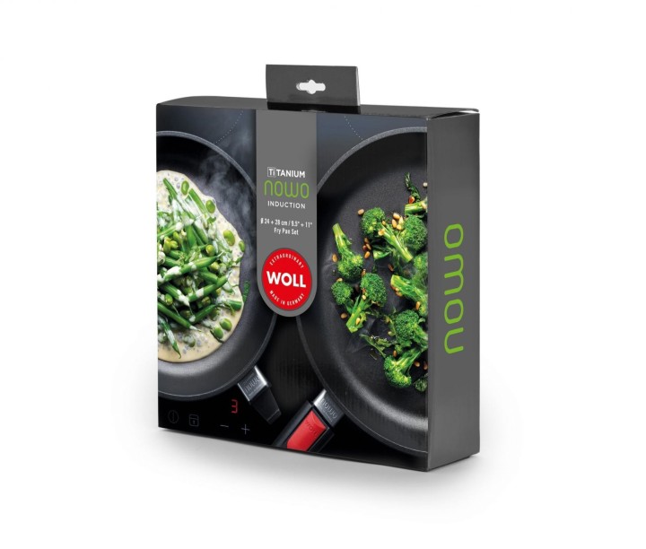 WOLL malmpannide komplekt "Nowo Titanium Induction", Ø 24 + 28 cm  | 5
