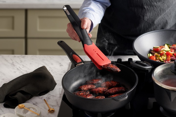 WOLL 6 cm laiused silikoonist tangid "Cook it" 30 cm | 2