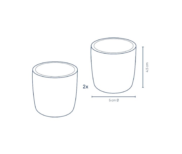 KELA portselanist munahoidja "Bob", 2 vnt.  | 3