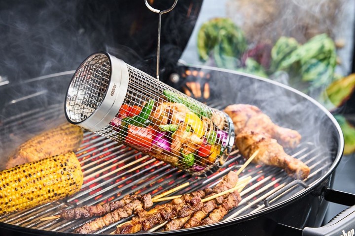 GEFU grilli silinder köögiviljadele "BBQ" 30 cm | 4