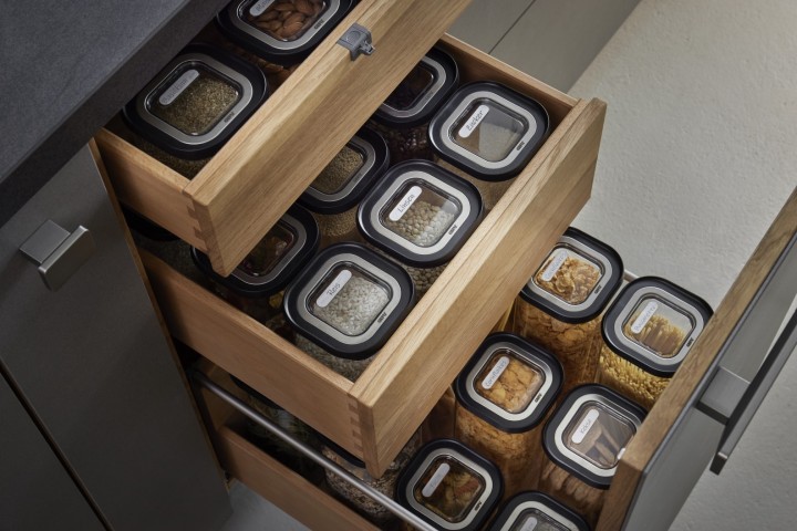 GEFU klaaskonteiner lahtiselt toiduainete jaoks "Pantry" 11x11x13,5 cm | 7