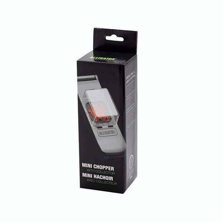ALLIGATOR® "Mini Chopper" lõikur koos kogumisanumaga (must)  | 5