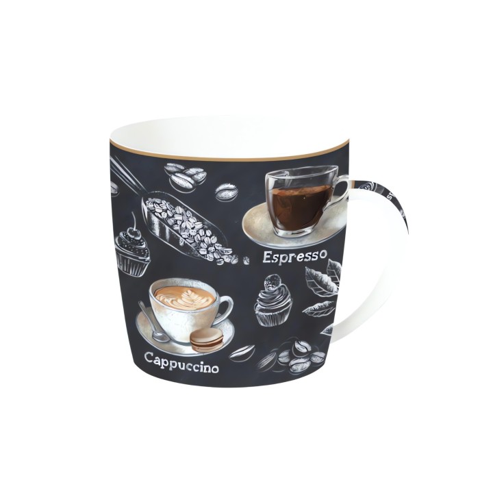 EASY LIFE portselanist kruus "Barista", 350 ml  | 1