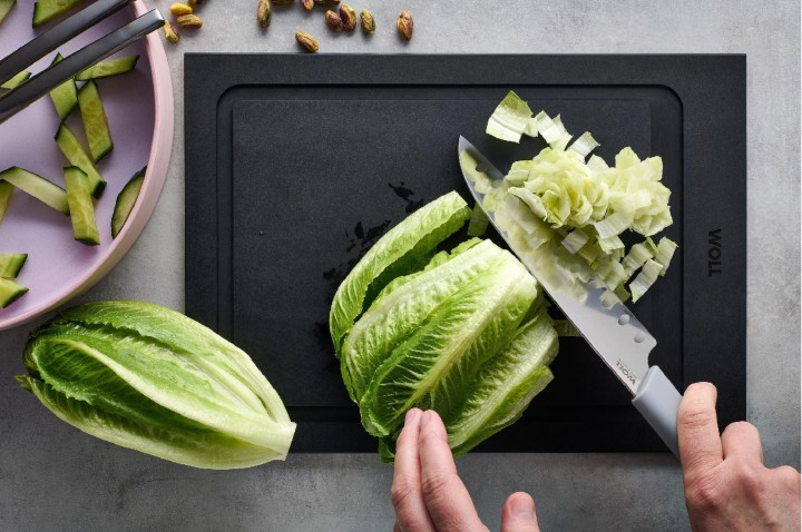 WOLL santoku nuga "Cutting Edge", 18 cm  | 3