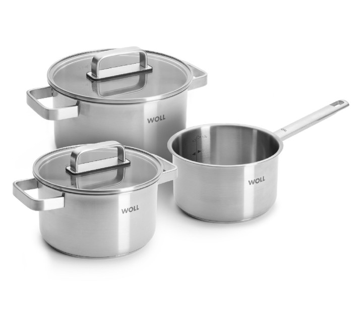 WOLL kastrulite komplekt "Steel", 5 osa  | 1