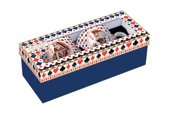 EASY LIFE portselanist kruuside komplekt "Casino Royale", 2 tk., 300 ml  | 2