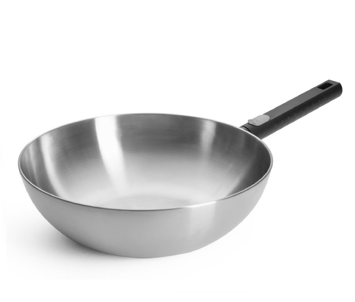 WOLL terasest pann "Logic steel Induction", WOK, Ø 30 cm  | 1