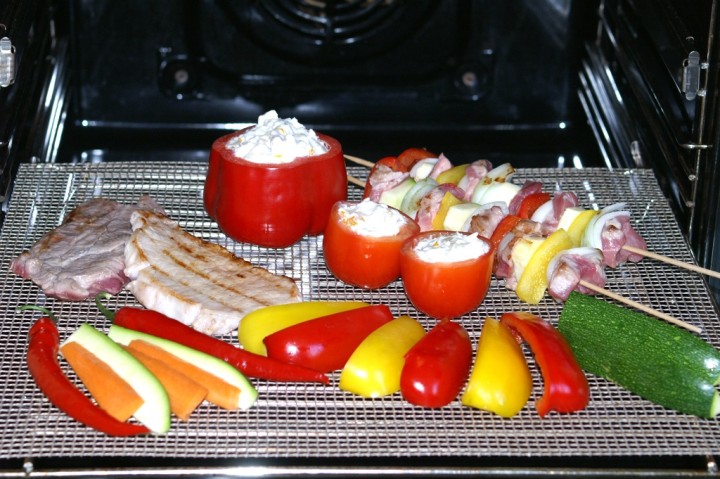 STEUBER küpsetusmatt grillile, kandiline Ø 36 cm | 3
