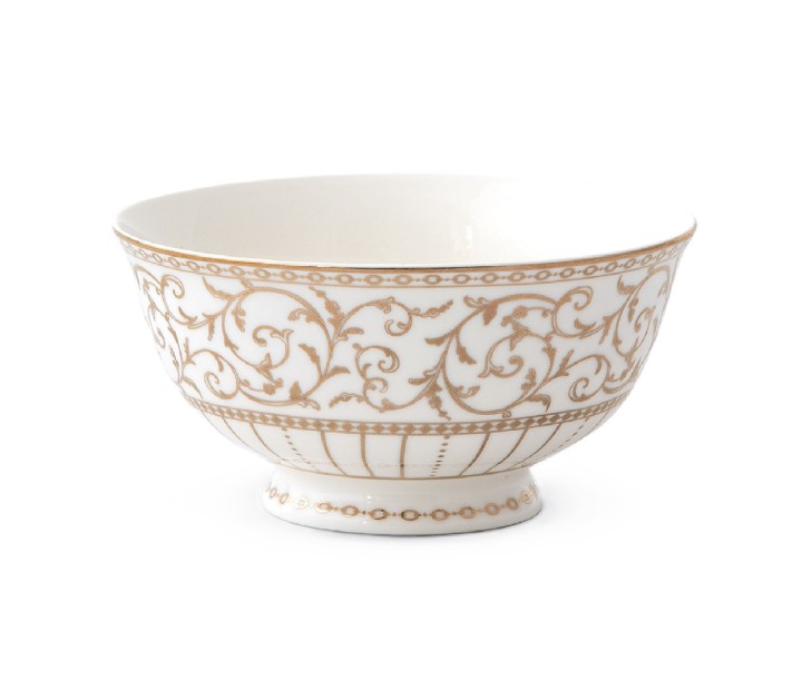 POZZI MILANO portselanist kausid "Golden" 2 vnt., Ø 11 cm | 1