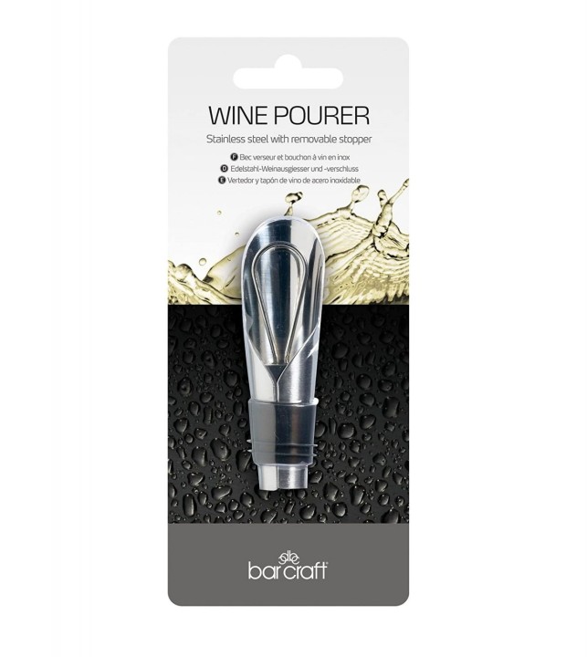 LifetimeBRANDS lehter ja kork veinipudelite jaoks "BarCraft"  | 5