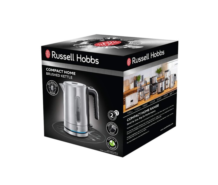 "Russell Hobbs" elektriline veekeetja "Compact Stainless Steel", 800 ml, 24190-70  | 6