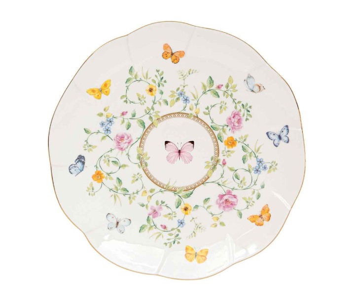 EASY LIFE portselanist taldrik "Dancing butterflies" Ø 20,5 cm | 1