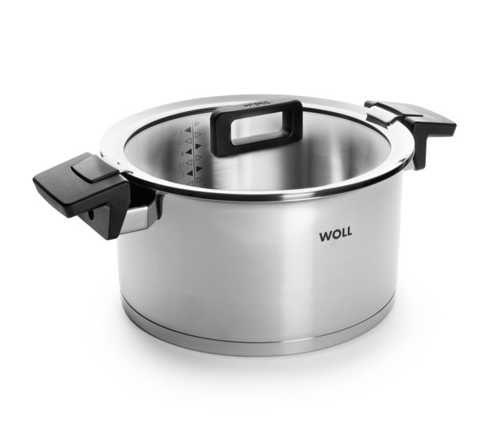 WOLL terasest kastrul koos kaanega "Concept" Ø 24 cm, 5,8 l | 1