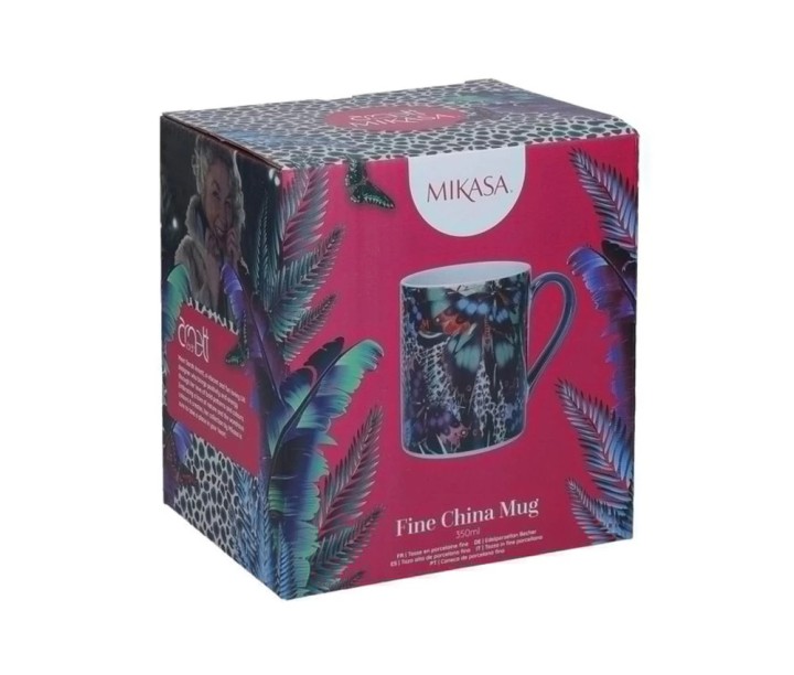 LifetimeBRANDS portselanist kruus "Butterflies" 300 ml | 5