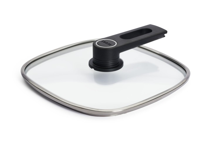 WOLL nelinurkne klaasist kaas "Smart Lid" 24 x 24 cm | 1