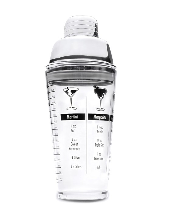 LACOR akrüülist šeiker roostevabast terasest korgiga, 450 ml  | 1
