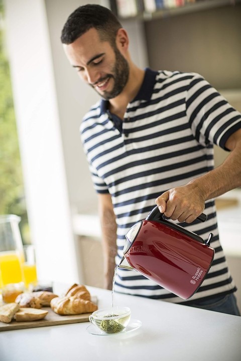 "Russell Hobbs" elektriline veekeetja "Flame Red Plus", 1,7 l, 20412-70  | 2