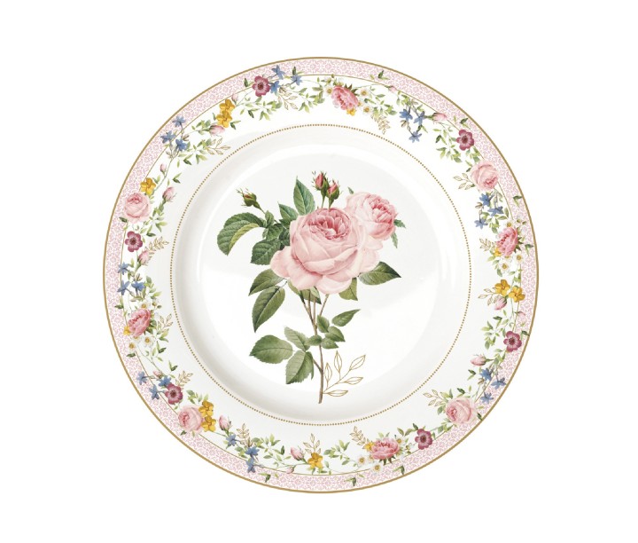 EASY LIFE portselanist taldrik "Chant des Roses"  | 1